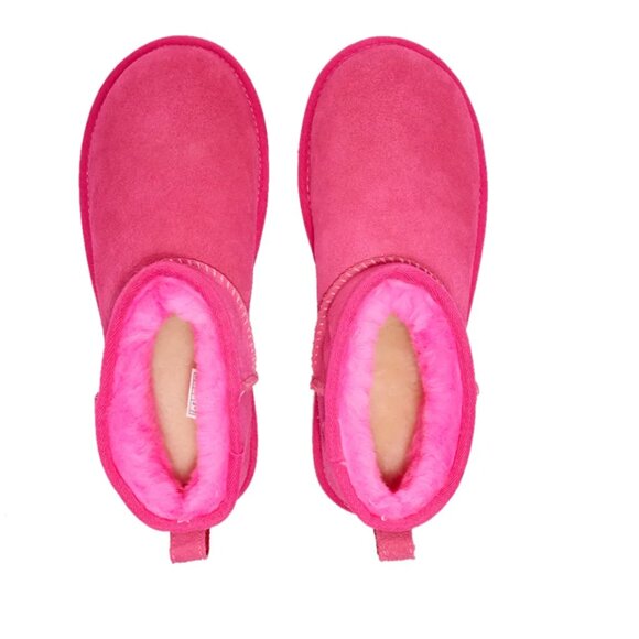 NIB UGG CLASSIC ULTRA MINI BOOT Taffy Pink - Picture 7 of 17